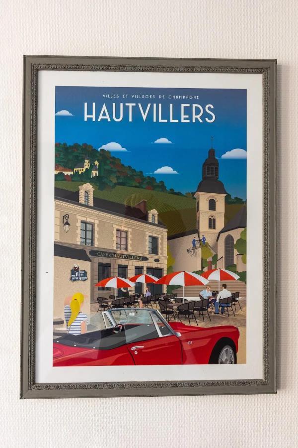Joli T2 Renove 'Pinot Noir' Plein Centre Village Hautvillers Luaran gambar